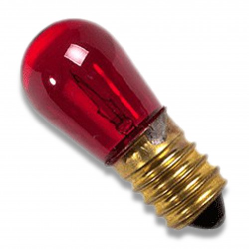 Linea votiva: lampada lumino rossa e14 v 14.