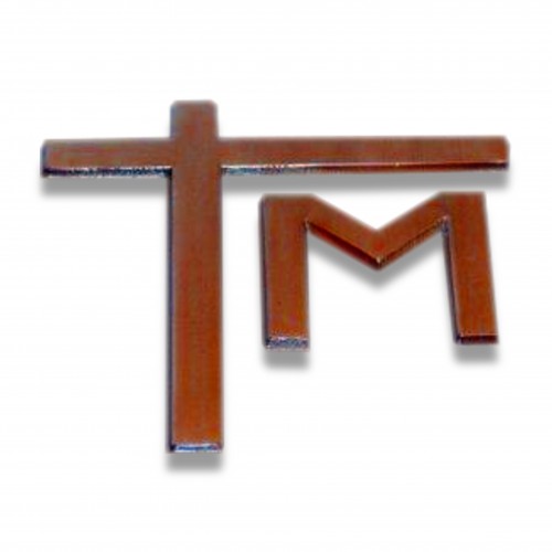 Croce * t masoretico mm 230 x 280 legno biodegradabile (cofano Giovanni Paolo II°)