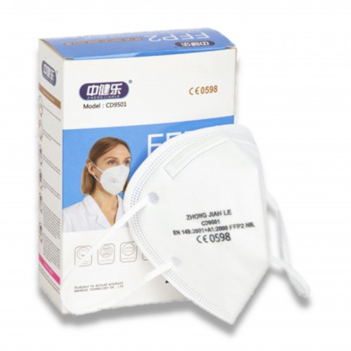 DPI maschera ffp2 cd9501 chimica/biologica (Covid-19)