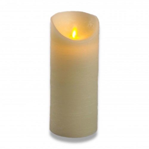 Linea votiva: candela fiamma mobile led cm 7,5 x 18 h.