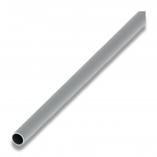 Trafilato tubo tondo alluminio grigio mm 10 x 13 x 1,5 g/mt 146.