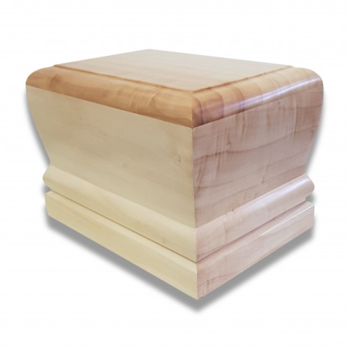 Ceneri urna legno sagoma 172 cottonwood naturale satinato (lt 5,5).