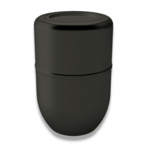 Ceneri urna ferro zincato eco nera Ø cm 16 x 25 h (lt 4,5).