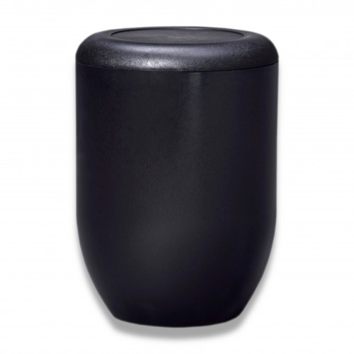 Ceneri urna bio nera Ø cm 17 x 23 h biodegradabile
