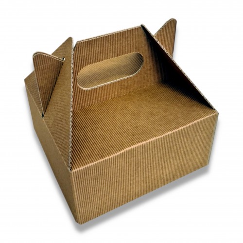 Scatola box mini cellulosa mm 200 x 200 x 110 mc 0,0044 biodegradabile